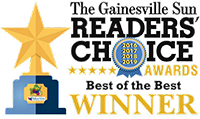 Winner of Gainesville Sun Readers Choice